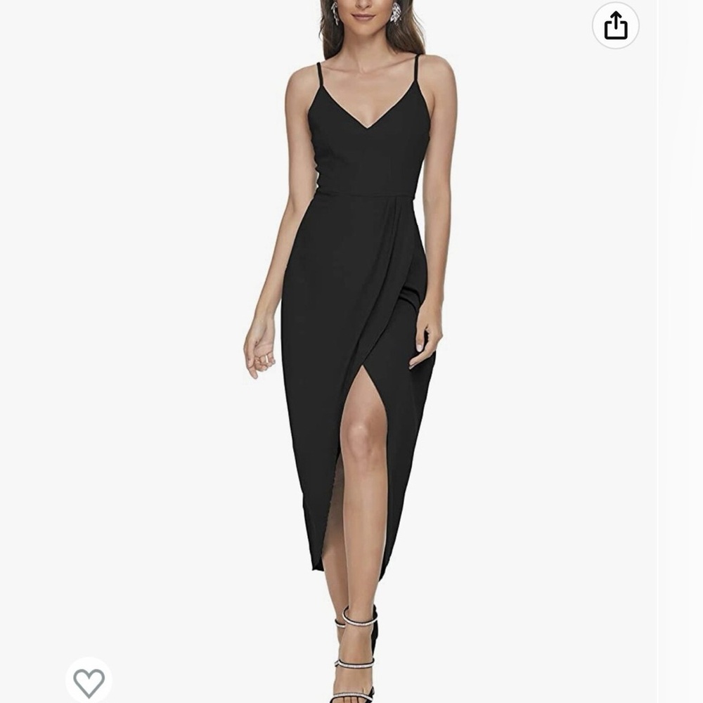 Elegant Black Women's Dress